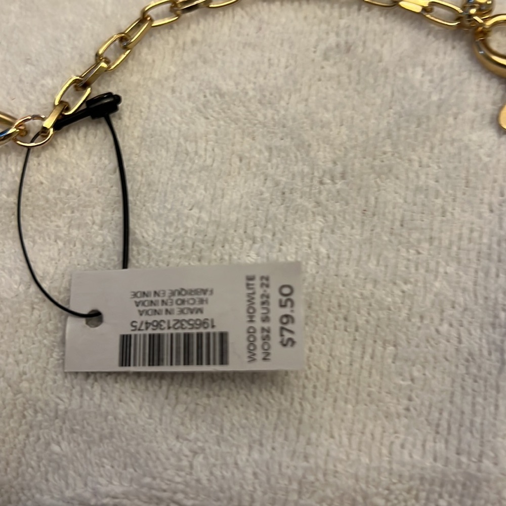 NWT chico gold and stone necklace - Picture 4 of 5